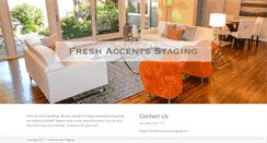 Desktop Screenshot of freshaccentsstaging.com